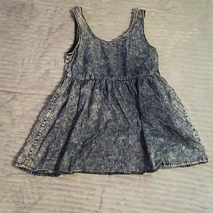 Denim style dress